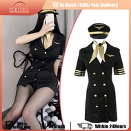 Cosplay Costume Adult Pilot Costume for Adult Women Cosplay Playing Costume Set
