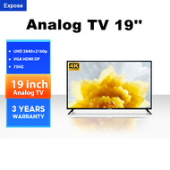 ทีวี Smart TV สมาร์ททีวี โทรทัศน์ 15 นิ้ว 19 นิ้ว 24 นิ้ว 32 นิ้ว 4K UHD HDR+ TV HDMI/VGA/DP Expose รับประกัน 3 ปี