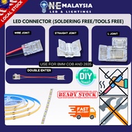 ￼COB Led Strip Light Connector For 8mm  Strip COB Connector SMD Connector (SOLDERING FREE/TOOLS FREE