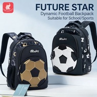 Fashion Boys Soccer Print Kid‘s School Backpack Durable Material Waterproof School bag Large Capacit