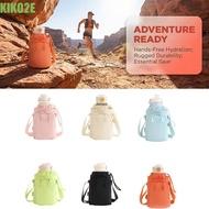 KIKO2E Bottle Storage Bag, Phone Pocket Crossbody Sports Water Bottle Bag, Portable Adjustable Shoul
