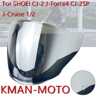 CJ-2 Visor for Shoei J-Cruise 1 J-Force 4 CJ2 High Strength High Toughness Sun Face Shield Visiere C