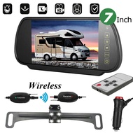 Wireless Car Rearview Camera With Mirror Monitor For Vehicle Parking Mirror Camera Hd Reverse Camera