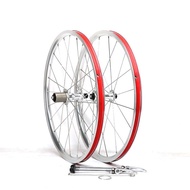 4Wheel Set22Inch Bearing11451Wheel Set406Bicycle Speed201-inch Folding Bike Aluminum Alloy Wheel Set