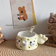 Cute 3D Cat Paw Ceramic Mug