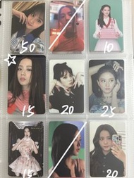 Blackpink Jisoo 小卡