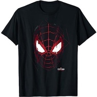 Marvel Spider-Man Miles Morales Glitch Mask Adult T-Shirt