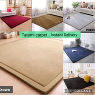 Japanese Tatami Carpet Floor Mat – Soft Rug for Bedroom, Living Room & Meditation karpet tebal