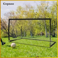 Gepnoo Soccer Goal Net Football Goal Post Net Easy Assembly Sports Squad Folding Football Gate for B