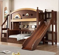 🛏️上下床  兒童 童話  全實木 上下床 高低鋪  小戶型 子母床  雙層#上下床#高低床bunk bed#高架床