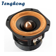 Tenghong 2Pcs 4Ohm 8Ohm 30W 4 Inch Full Range Speaker HIFI Treble