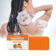 2 Day Delivery>Persimmon Goat Milk Body Soap for Moisturizing Gentle Cleansing Soft Skin Care*xugyy