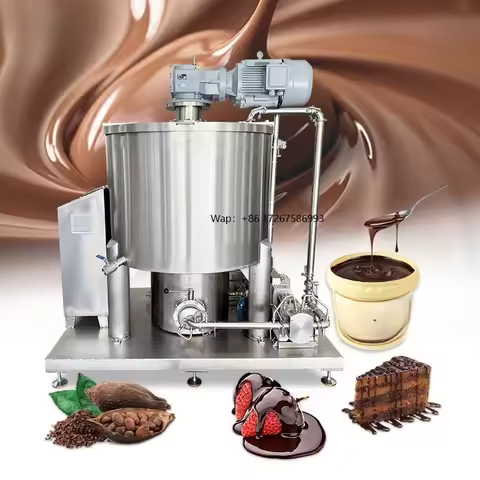 5kg 50l 150l Cioccolato Chocolate Stone Choclates Melanger Ball Mill Refining Grinder
