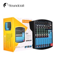 Soundcraft FX8U 8-เครื่องผสมช่องสัญญาณ16 DSP เสียงรีเวิร์บรองรับบลูทูธและการเชื่อมต่อ USBเหมาะสำหรับ