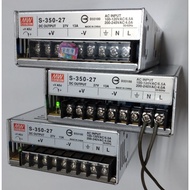 DC Second-Hand MW S-350-27 350W Power Supply Out: 27V 13A Pcs: AC110/220V