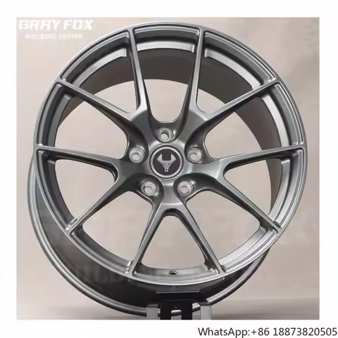 Custom 18 19 20Inch 5*120 5*112 5*114.3 Grey Brush Forged Car Wheel Rims for BMW M2 F80 F90 E46 E92 