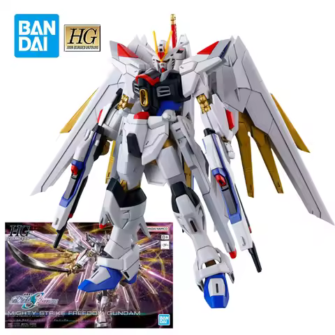Bandai Mighty Strike Freedom Gundam SEED FREEDOM Anime Figures Collection Gunpla Mobile Suit Toys fo