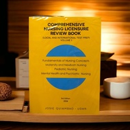 comprehensive nursing licensure review book By:JOSIE QUIAMBAO -UDAN 2024