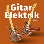 Gitar Elektrik Stinger Model Stratocaster Body Engraved Ukir Gravir ST