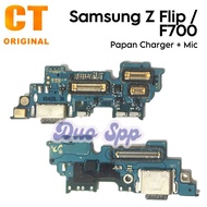 Samsung Galaxy Z Flip Mic Charger PCB Connector Board F700/ SM-F700/ SM-F700F/ SM-F700F/DS SM-F700U/