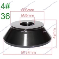 4 Balancer Adaptor Cone Wheel Balancers Standard Taper Cones Shaft Size 36/38/40mm