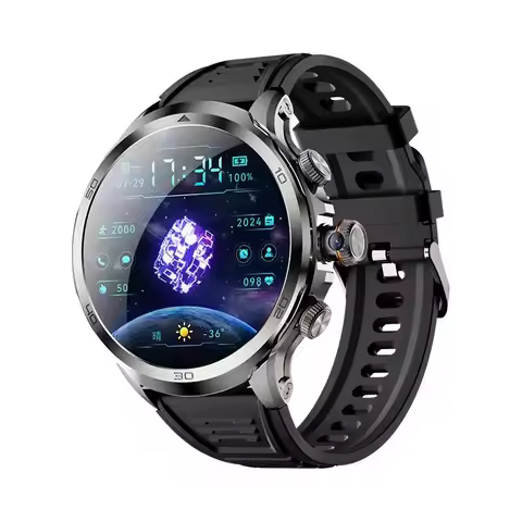 Global Version 4G Smart Watch H19 SIM Card with Retractable Rotating Camera HD Video Call Amoled WiF
