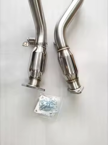 high quality Exhaust Resonated Test/Down Pipes for Ni Ssan 370Z Z33 for Infiniti G37 Coupe Sedan VQ3
