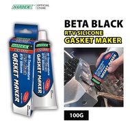HARDEX Hi-Temperature Beta Black RTV Silicone Gasket Maker - 100g (RS-777)