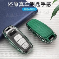 Beibei Selection🔥{New Product Hot Sale} Suitable for 2019 Audi New Style Key Cover A6/A6L/A8L Keycha