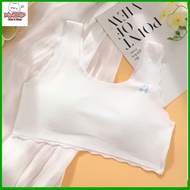 Puberty Girls' Bra, Cool, Soft, Cool, Stretchy Latex, Fixed Foam 30-60kg Baby Wears Confidently. (AO