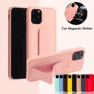 Casing IPhone 13 Pro Max 12 11 Pro Max X XR XS 6S 7 8 Plus Car Magnetic Holder TPU Silicone Phone Co