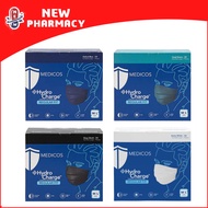 Medicos HydroCharge Regular Fit 4ply Surgical Face Mask 50's