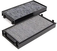 For B=MW E70 E71 E72 F15 F16 X5 3.0d 4.8i M50d 25d 35i 40d X6, 2pcs Car Cabin Filter Air Conditioner