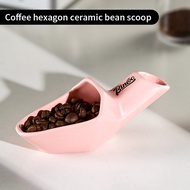 ชุดช้อนตวงเมล็ดกาแฟชุดถาดตวงภาชนะเซรามิกสำหรับกาแฟหรือชาอุปกรณ์เสริมเครื่องทำเอสเปรสโซ่