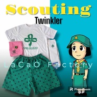 LACAO'S NEW SCOUTING UNIFORM FOR GIRLS TYPE B TWINKLER SET