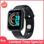 Men Women D20 Pro Bluetooth-compatible Smart Watch Y68 Blood Pressure Heart Rate Monitor Sports Tracker Compatible For Xiaomi Huawei