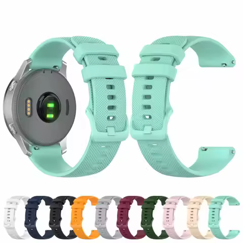18mm Strap for Garmin Venus 3S Quick Release Clssice Buckle Rubber Accessicores for Garmin Forerunne