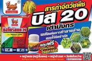 บิสไพริแบก20 เต่ามังกร #สารกำจัดวัชพืชในนาข้าวอายุ 15-30 วัน เช่น ข้าวนก หญ้าแดง ดอกขาว  กกขนาก และห