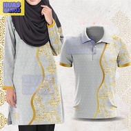 baju raya 2024 viral baju couple set t shirt baju muslimah jersey blouse muslimah Baju Muslimah tshi