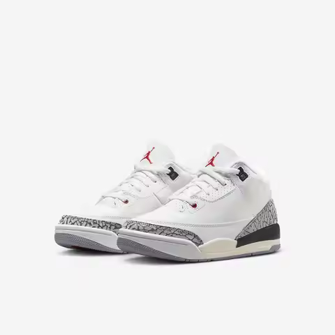 Nike Authentic Air Jordan 3 Retro Big Kid Basketball Shoes DM0966-100