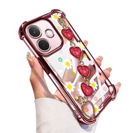 YBD Love bracelet Case For OPPO A5i A5 Pro A5X A3X A60 A3 NFC A40 A40M Soft Silicone TPU Anti Drop F