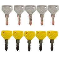1PCS/5PCS/10PCS New Ignition Switch Key 52160 Keys for Yanmar Excavator Grader Dozer
