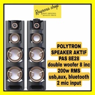 Polytron Pas 8E28 / Pas8E28 Speaker Aktif Karaoke Bluetooth