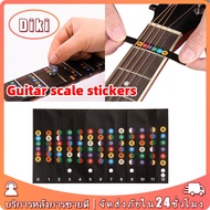 Electric guitar Chord sticker fretboard Note For Beginners