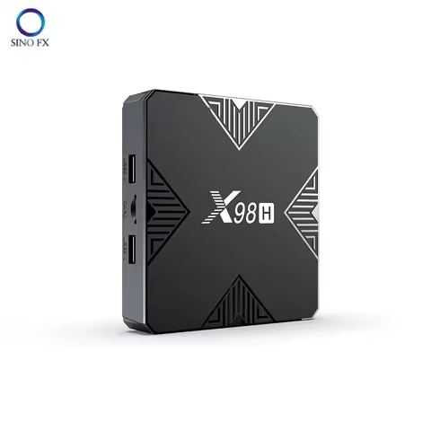 X98H 4K Android 12.0 TV Box Allwinner H618 4GB 32GB Dual WiFi Smart Media Player