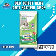 DEO TOILET ANTI-BACTERIAL BASE 4PCS (44X32)