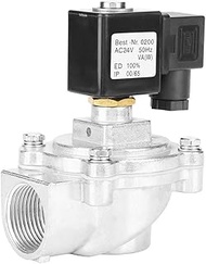 Solenoid Pulse Valve, DMF-Z-25 Right Angle 1 Inch Electromagnetic Pulse Valve, 0.2-0.8MPa Aluminum A