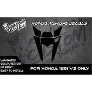 Honda Click 125i V3 Front Decals sticker