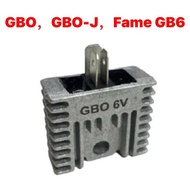 HONDA GBO RECTIFIER & REGULATOR ( 6V ) // HONDA LAMPU PETAK GBOJ GBO-J GB6 FAME GBO GB6 FAME KATAU K