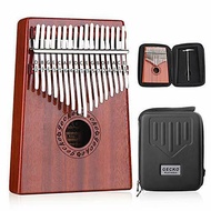 Gecko K17MBR 17-Key Thumb Piano, Gecko Kalimba 17 keys - ITEM